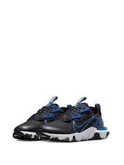 Nike Black/Navy React Vision Youth Trainers - Image 5 of 10