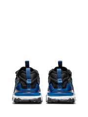 Nike Black/Navy React Vision Youth Trainers - Image 6 of 10