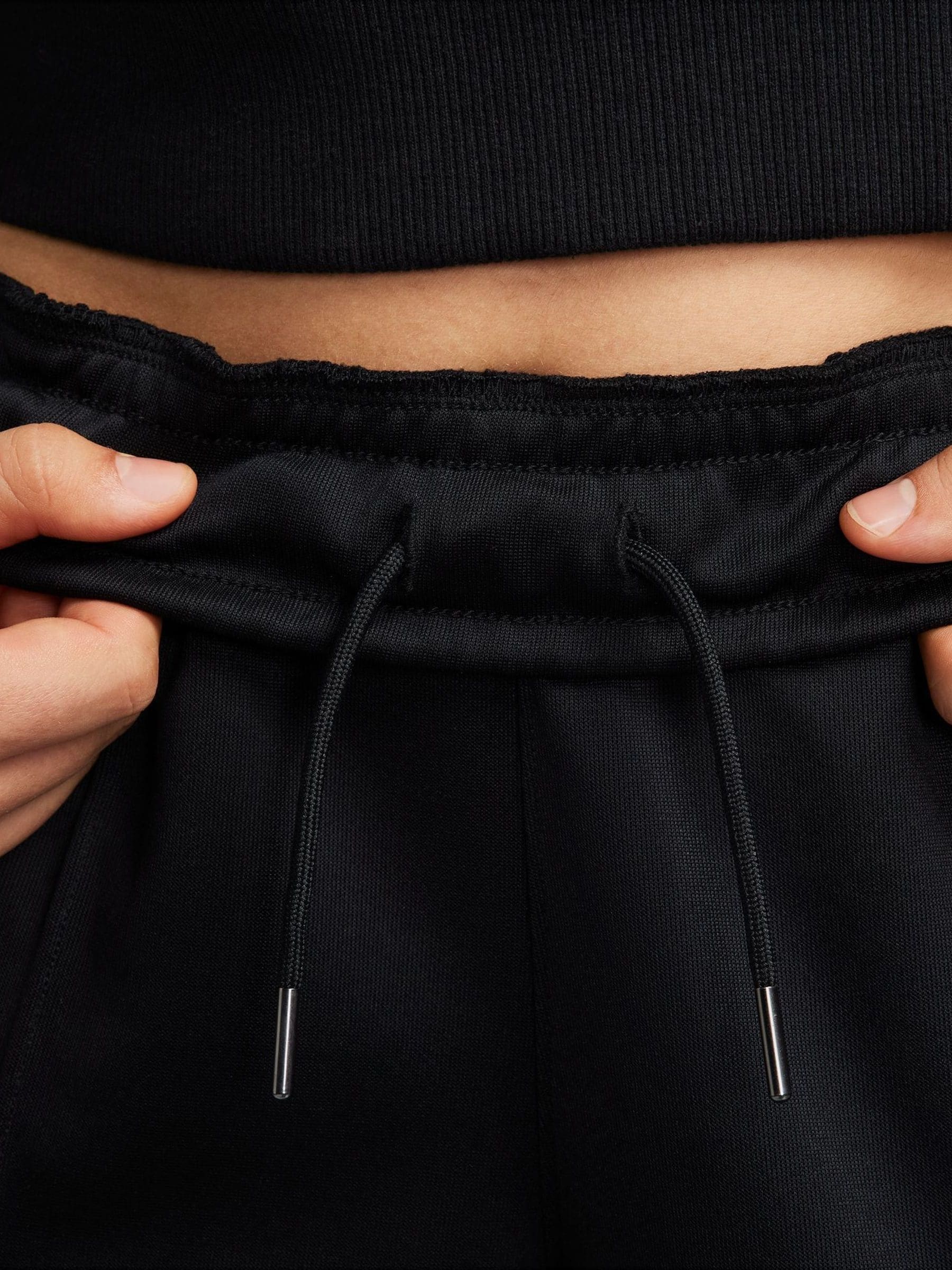 Buy Nike Black Wide Leg Side Stripe Joggers from Next Luxembourg