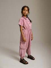 Pink Boilersuit (3-16yrs) - Image 1 of 10