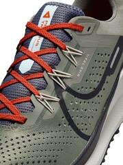 Nike Black/Brown React Pegasus Trail 4 Running Trainers - Image 12 of 13