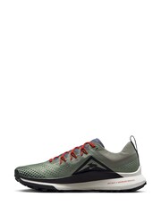 Nike Black/Brown React Pegasus Trail 4 Running Trainers - Image 4 of 13