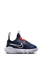 Nike Navy Flex Runner 2 Infant Trainers - Image 3 of 4