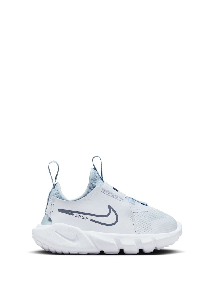Nike Lilac Grey Flex Runner 2 Infant Trainers - Image 1 of 9