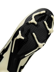 Nike Yellow Zoom Mercurial Vapor 15 Academy Firm Ground Football Boots - Image 11 of 11