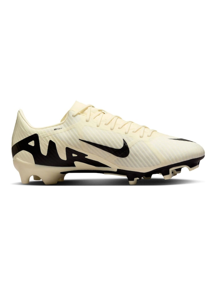Nike Yellow Zoom Mercurial Vapor 15 Academy Firm Ground Football Boots - Image 3 of 11