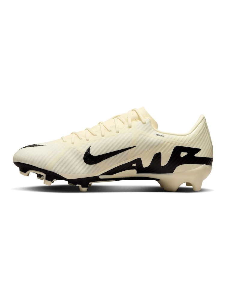 Nike Yellow Zoom Mercurial Vapor 15 Academy Firm Ground Football Boots - Image 4 of 11