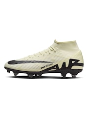 Nike Yellow Zoom Mercurial Superfly 9 Academy Pro Soft Ground Football Boots - Image 2 of 12