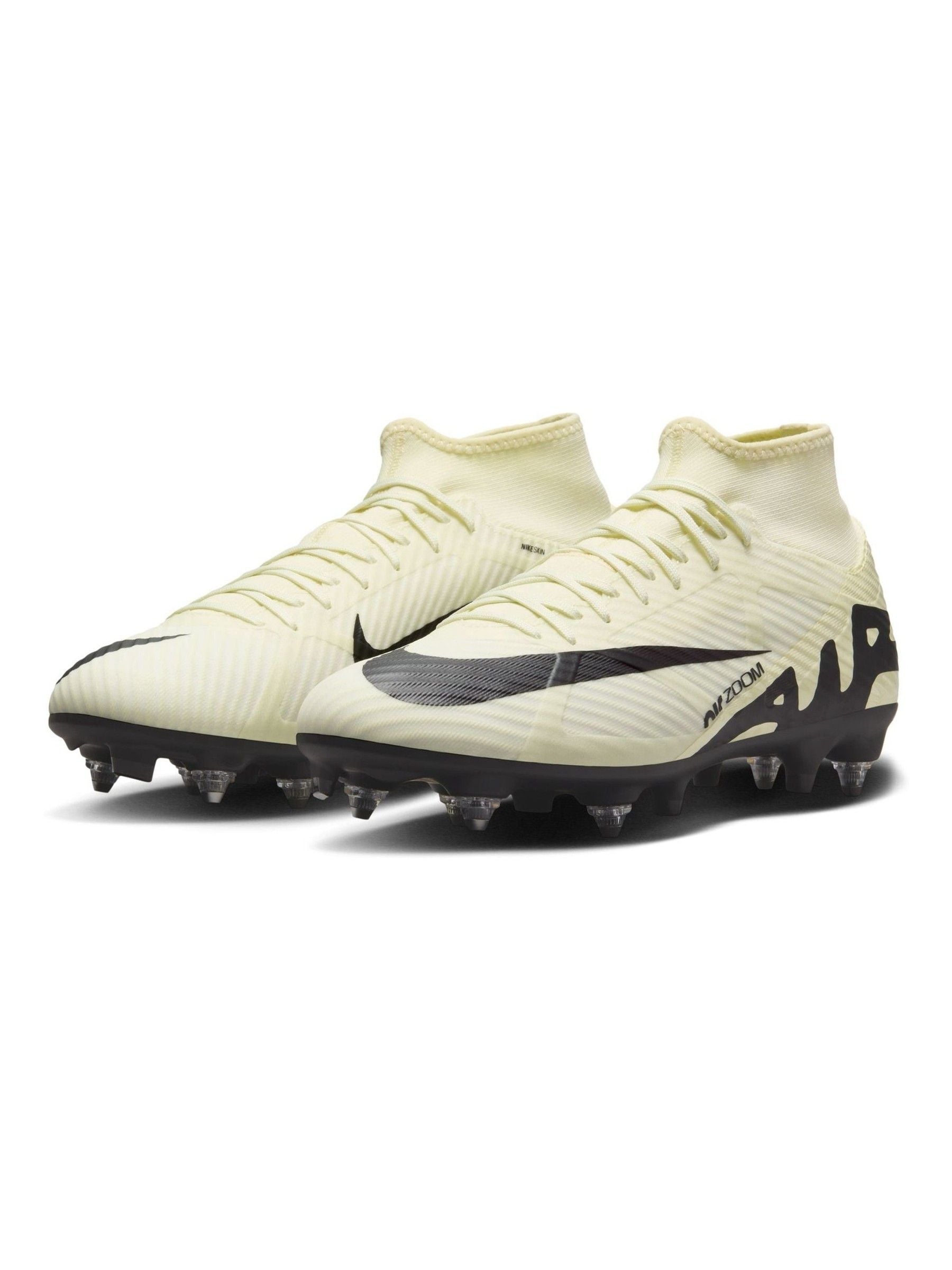 Buy Nike Yellow Zoom Mercurial Superfly 9 Academy Pro Soft Ground Football Boots from Next Luxembourg