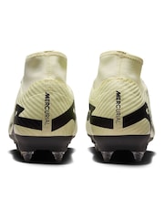 Nike Yellow Zoom Mercurial Superfly 9 Academy Pro Soft Ground Football Boots - Image 7 of 12