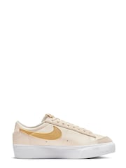 Nike Yellow Blazer Low Platform Trainers - Image 3 of 10