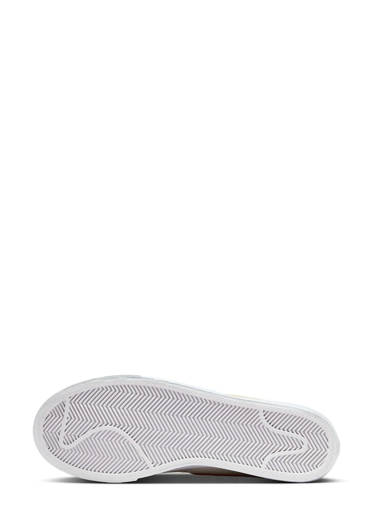 Nike Yellow Blazer Low Platform Trainers - Image 8 of 10