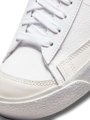 Nike White Blazer Mid 77 Shoes - Image 9 of 10