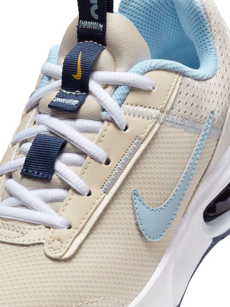 Nike Neutral White Youth Air Max INTRLK Lite Trainers - Image 11 of 11
