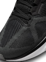 Nike Black/White Structure 25 Road Running Trainers - Image 8 of 11