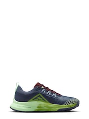 Nike Blue Pegasus 4 Trail Running Trainers - Image 3 of 10