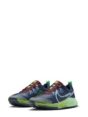 Nike Blue Pegasus 4 Trail Running Trainers - Image 5 of 10