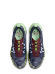 Nike Blue Pegasus 4 Trail Running Trainers - Image 7 of 10