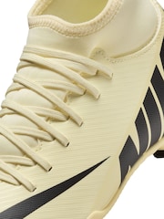 Nike Yellow Kids Mercurial Superfly 9 Club Firm Ground Football Boots - Image 11 of 12
