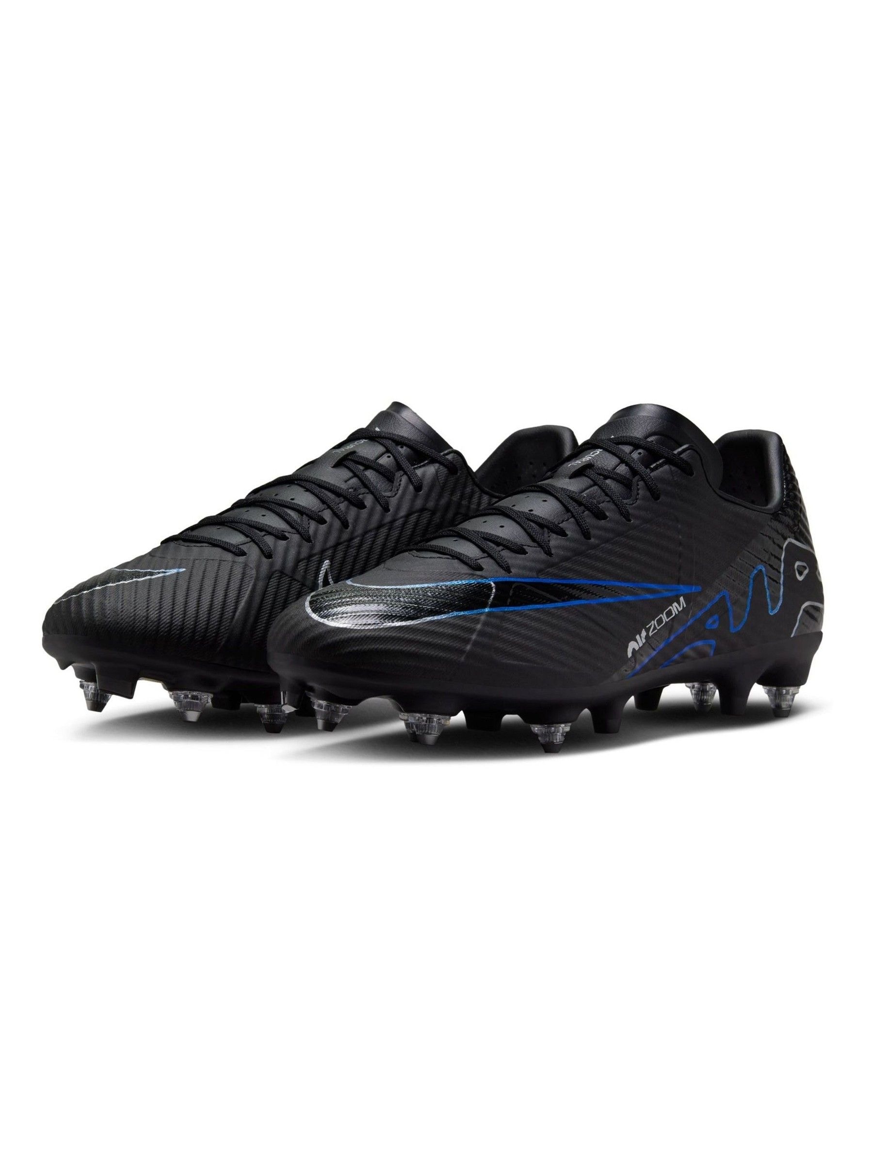 Buy Nike Black Zoom Mercurial Vapor 15 Academy Soft Ground Football Boots from Next Lithuania