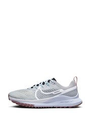 Nike Light Blue Pegasus 4 Trail Running Trainers - Image 2 of 12