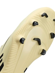 Nike Jr. Yellow Kids Mercurial Vapor 15 Club Firm Ground Football Boots - Image 10 of 12