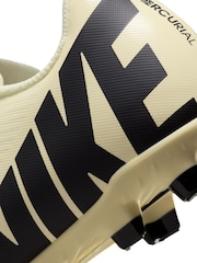 Nike Jr. Yellow Kids Mercurial Vapor 15 Club Firm Ground Football Boots - Image 11 of 12