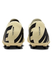 Nike Jr. Yellow Kids Mercurial Vapor 15 Club Firm Ground Football Boots - Image 7 of 12