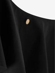 Mint Velvet Black Frill One Shoulder Swimsuit - Image 6 of 6