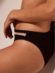 Mint Velvet Black Bikini Bottoms - Image 2 of 4