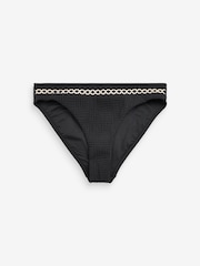 Mint Velvet Black Bikini Bottoms - Image 4 of 4