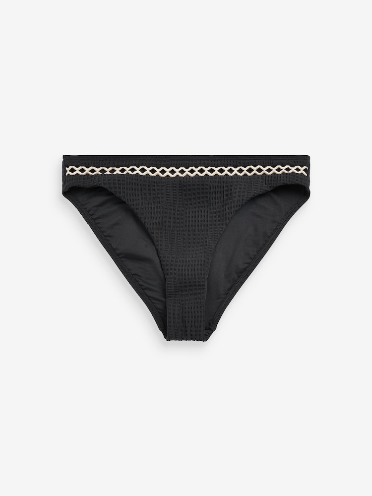 Mint Velvet Black Bikini Bottoms - Image 4 of 4