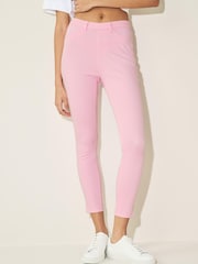 Rose - Leggings courts en jersey - Image 1 of 6