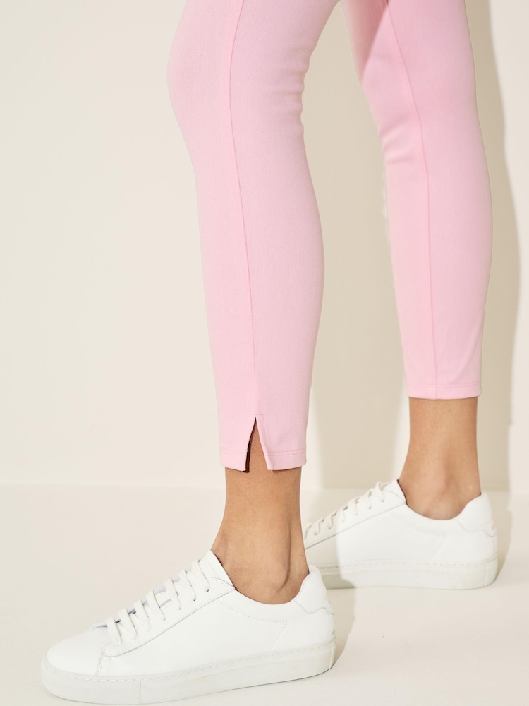Rose - Leggings courts en jersey - Image 4 of 6