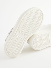 White Butterfly Lace Up Chunky Sole Trainers - Image 6 of 6