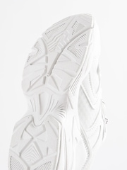 White Chunky Lace Up Trainers - Image 8 of 8