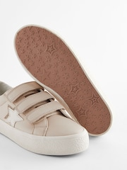Neutral Brown Standard Fit (F) Touch Fastening Trainers - Image 5 of 5