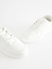 White Chunky Lace-Up Trainers - Image 6 of 9