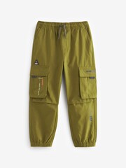 Olive Green Cargo Trousers (3-16yrs) - Image 1 of 1