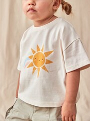 Sage Green Cargo Trousers and T-Shirt Set (3mths-7yrs) - Image 2 of 7