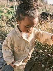 Stone Natural Shirt And Trousers Set (3mths-7yrs) - Image 5 of 10