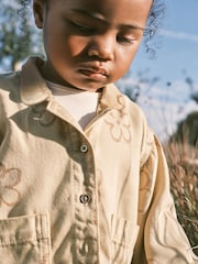 Stone Natural Shirt And Trousers Set (3mths-7yrs) - Image 7 of 10