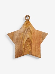 Rockett St George Wood Medium Serve Board Star - Image 4 of 4