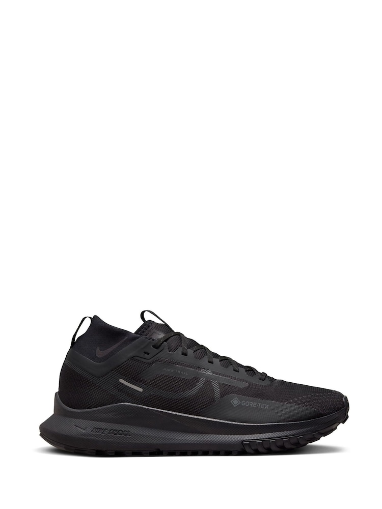 Nike Black React Pegasus Trail 4 Gore-Tex Running Trainers - Image 1 of 11
