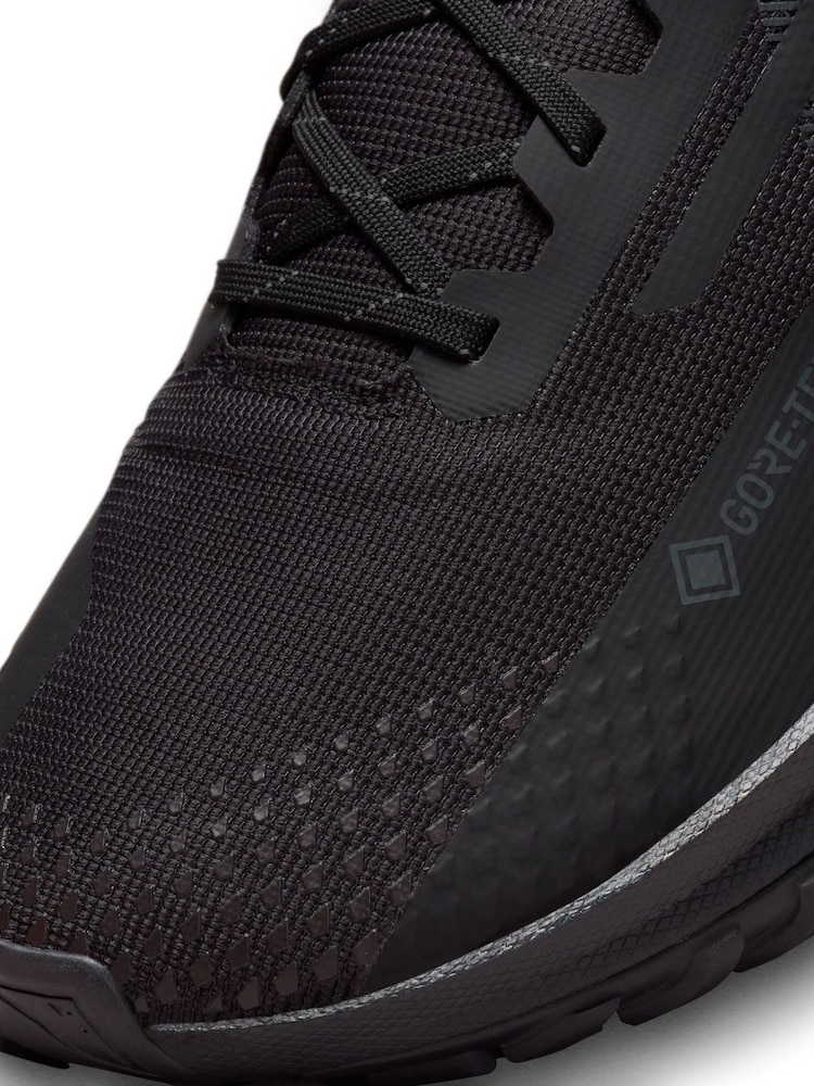 Nike Black React Pegasus Trail 4 Gore-Tex Running Trainers - Image 10 of 11