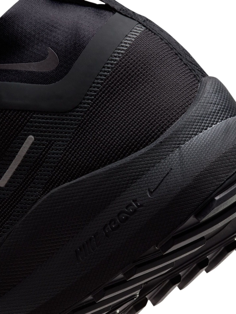 Nike Black React Pegasus Trail 4 Gore-Tex Running Trainers - Image 11 of 11