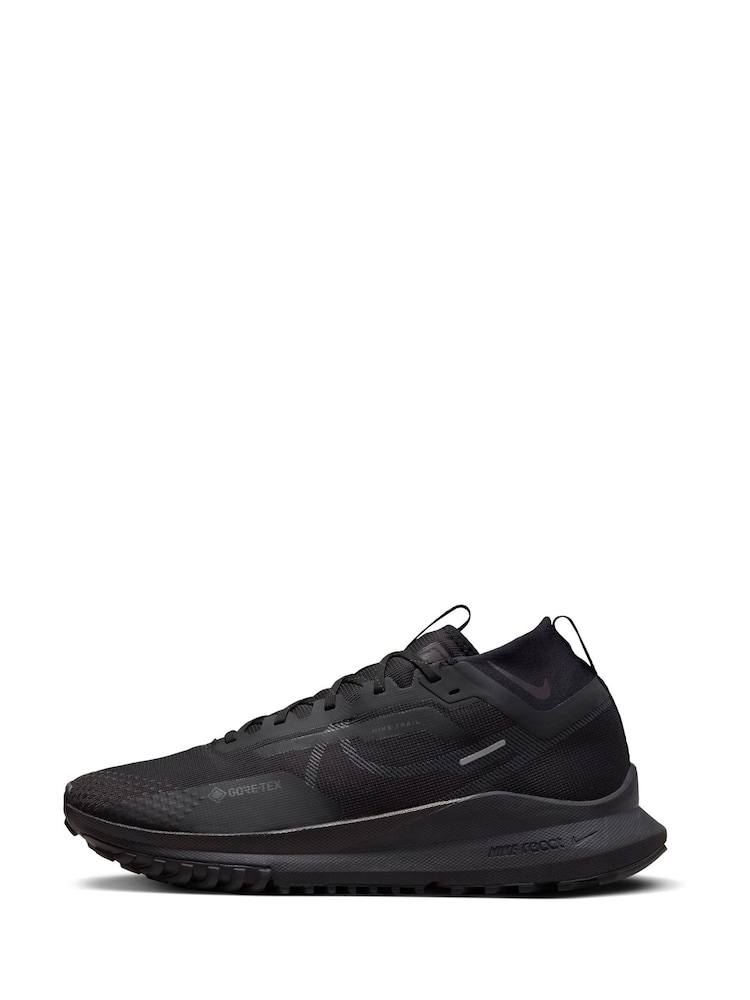 Nike Black React Pegasus Trail 4 Gore-Tex Running Trainers - Image 2 of 11