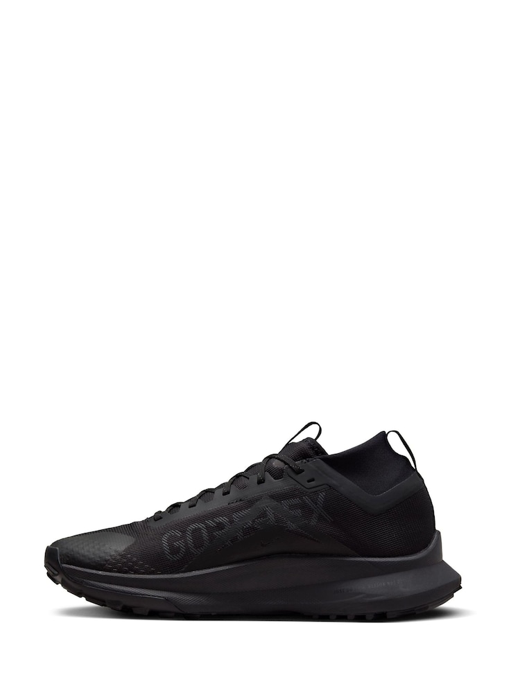 Nike Black React Pegasus Trail 4 Gore-Tex Running Trainers - Image 5 of 11