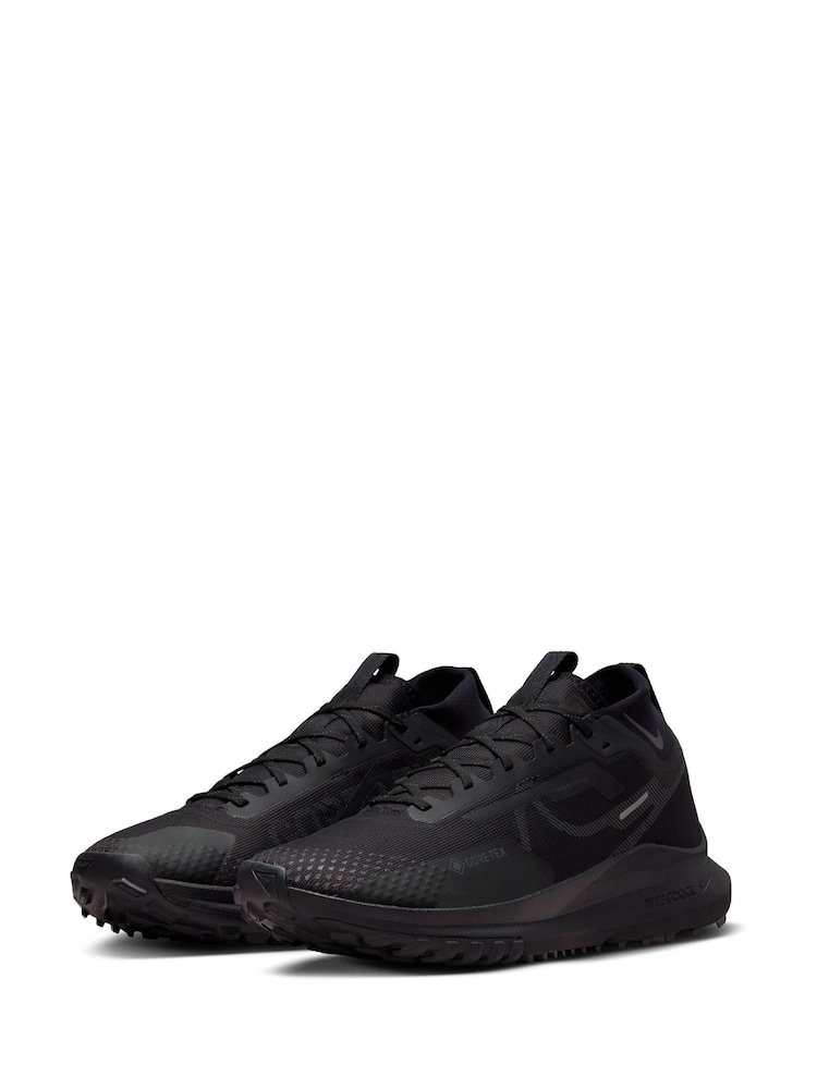 Nike Black React Pegasus Trail 4 Gore-Tex Running Trainers - Image 6 of 11