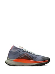 Nike Grey/Orange React Pegasus Trail 4 Gore-Tex Running Trainers - Image 1 of 13